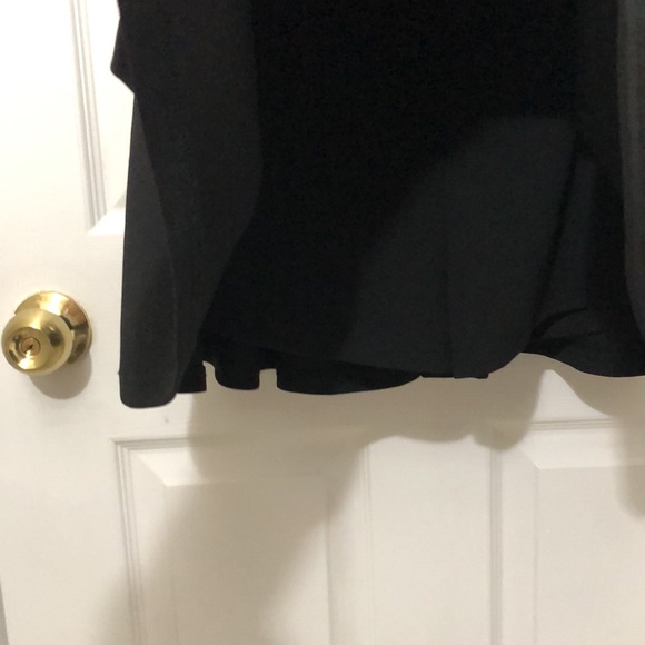 (M) Revamped Black Lace Mini Dress with Skort - Picture 15 of 16